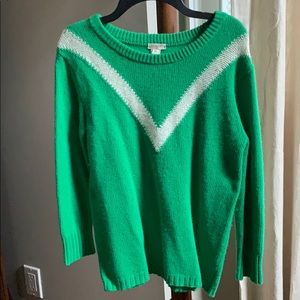 J.Crew Green Sweater